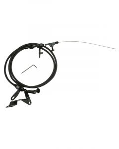 Proflow Automatic Transmission Black Braided Stainless Kickdown