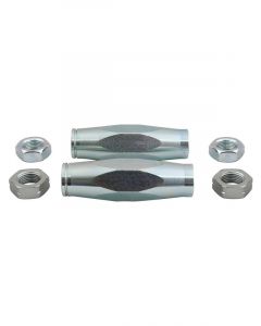 QA1 Tie Rod Sleeves Heavy-Duty Steel Zinc Plated Chevy Pair