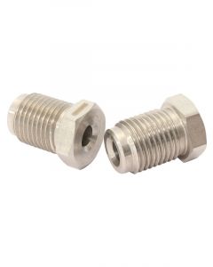 Aeroflow S/Steel Inverted Flare Tube Nut 1/2"-20 to 3/16" Hard Line
