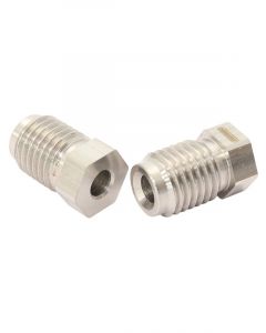 Aeroflow S/Steel Inverted Flare Tube Nut M12 -1.5mm to 3/16" Hard Line