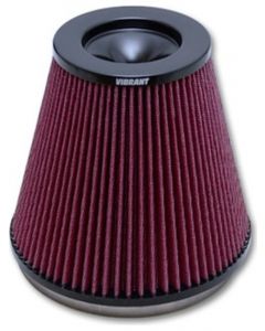 Vibrant Performance THE CLASSIC Performance Air Filter, 7" Inlet ID x 7" Height