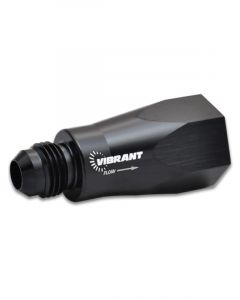 Vibrant Performance Ball Inline One Way Check Valve Male AN: -12 Female ORB: -12