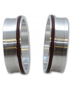 Vibrant Performance HD Weld Ferrules with O-Rings for 2.00" OD Tubing Aluminum