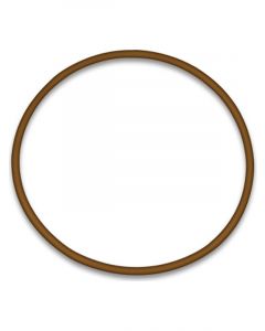 Vibrant Performance Replacement O-Ring for 4.00" Weld Ferrules Rubber Brown