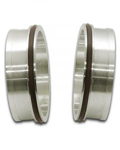 Vibrant Performance HD Clamp Weld Ferrules w/ O-Rings for 2.50" OD Tubing