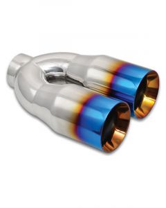 Vibrant Performance Weld-On Exhaust Tip 2.50" ID Dual 3.50" O.D