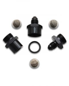 Vibrant Performance Inline Fuel/Oil Filter Set; Size: -8AN; includes 3 filters