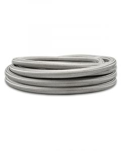 Vibrant Performance 5ft Roll Braided Flex Hose w/ PTFE Liner AN Size: -4