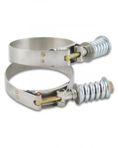 Vibrant Performance Spring Loaded T-Bolt Clamps - Clamp Range: 6.25"-6.55"