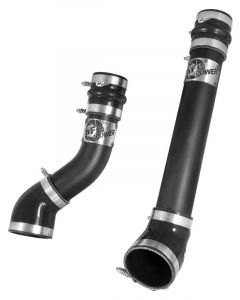 AFE Bladerunner 3" Black Intercooler Hot and Cold Side Tubes For Do