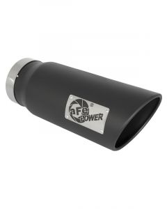 AFE Power Mach Force-Xp 5in" x 6in Out x 15in L Bolt-On 409 SS Ex