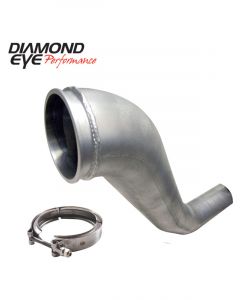 Diamond Eye Kit 4" Dwnp Hx40 Turbo-Direct Flange W/ V-Band Clamp Al For