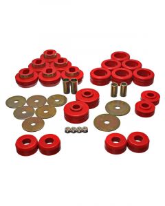 Energy Suspension Body Mount Red Set For 92-97 GM Denali XL/Blazer/Yukon XL 4WD