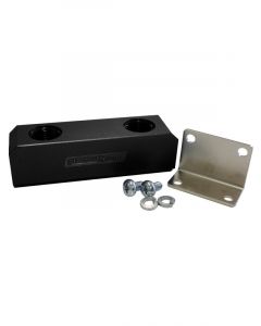 Aeroflow Billet Log Type Fuel Block -12AN Black
