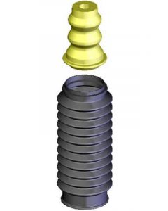 KYB Shocks & Struts Strut Boots Front & Rear For Acura RDX 2007-11 ASUNA