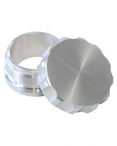 Aeroflow 1 Inch Billet Aluminium Weld-On Filler With Silver Cap