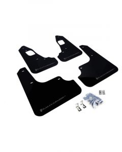 Rally Armor 2008+ For Mitsubishi EVO X UR Black Mud Flap w/ Gr