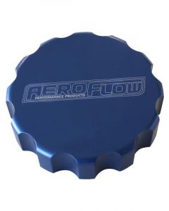 Aeroflow Billet Radiator Cap Cover Suit Small Cap Blue