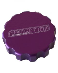 Aeroflow Billet Radiator Cap Cover Suit Small Cap Purple