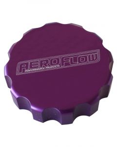 Aeroflow Billet Radiator Cap Cover Suit Large Cap Purple