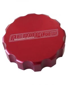 Aeroflow Billet Radiator Cap Cover Suit Large Cap Red