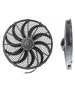 Aeroflow 16 Inch Electric Thermo Fan Curved Blades Reversible