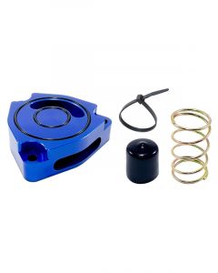 Torque Solution Blow Off BOV Sound Plate Blue 14+ For Kia Forte Ko