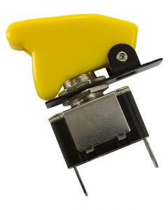 Aeroflow Yellow Covered Rocket / Missile Switch 12V 20A