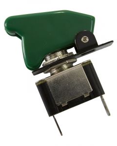 Aeroflow Green Covered Rocket / Missile Switch 12V 20A