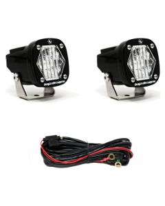 Baja Designs S1 Wide Cornering LED Light w/ Mounting Bracket Pair