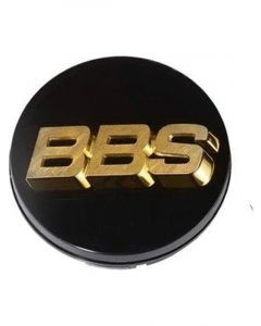 BBS Center Cap 56mm Black/Gold 56.24.012
