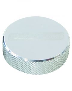 Aeroflow Polished Billet Air Cleaner Nut Tall Profile, 1/4 Inch  UNC