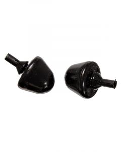 Energy Suspension Bump Stop Black Round Bullet Nose
