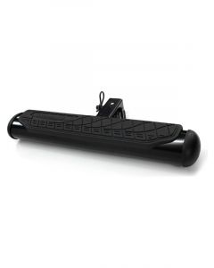 Go Rhino 4in Oval Hitch Step Black