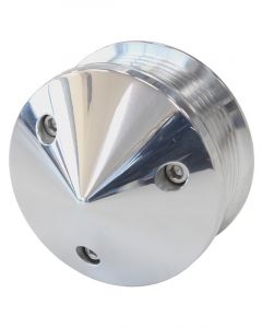 Aeroflow Replacement LS Tensioner Pulley Polished Nose Cover & Bolts