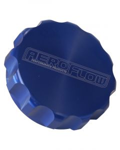Aeroflow 1 Inch Billet Aluminium Filler Cap Blue