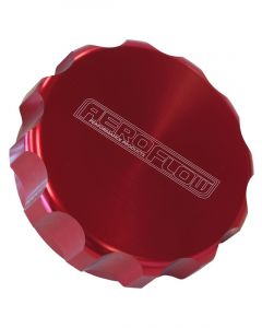 Aeroflow 1 Inch Billet Aluminium Filler Cap Red