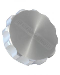 Aeroflow 1 Inch Billet Aluminium Filler Cap Silver