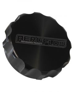 Aeroflow 1-1/2 Inch Billet Aluminium Filler Cap Black