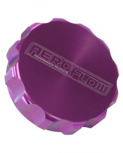 Aeroflow 1-1/2 Inch Billet Aluminium Filler Cap Purple