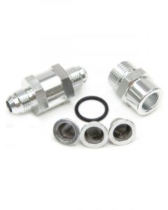 Aeroflow Inline Fuel & Oil Filter -4  inc 30, 80 & 150 Micron Element AF608-04S