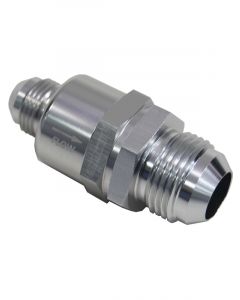 Aeroflow One Way Stepped Check Valve -12AN to -8AN, Silver