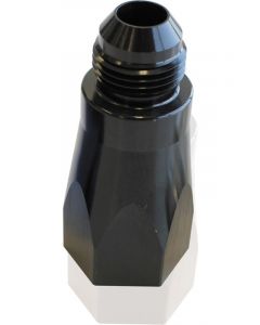Aeroflow Adjustable Check Valve -8AN Black Male to Female AN Outlets AF613-08BLK