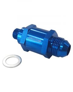 Aeroflow EFI Fuel Pump Check Valve -6AN (M12 x 1.5mm) Blue