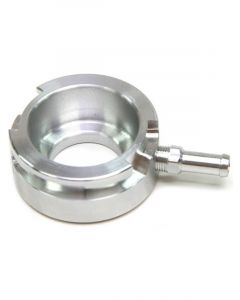 Aeroflow Weld-On Billet Radiator Neck 42mm I.D Raw For Large Caps