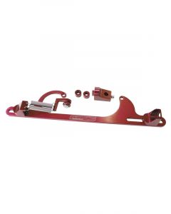 Aeroflow Billet Throttle Cable Bracket 4150 Style Red