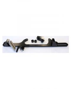 Aeroflow Billet Throttle Cable Bracket 4500 Dominator Style Black