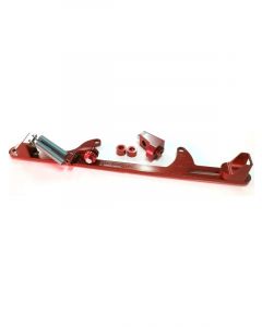 Aeroflow Billet Throttle Cable Bracket 4500 Dominator Style Red