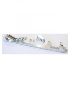 Aeroflow Billet Throttle Cable Bracket 4500 Dominator Style Silver