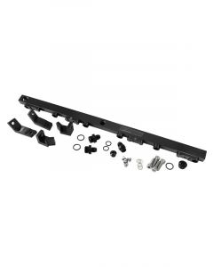 Aeroflow Billet EFI Fuel Rails Black For Ford BA-BF 4.0L DOHC 6 Cyl AF64-2004BLK